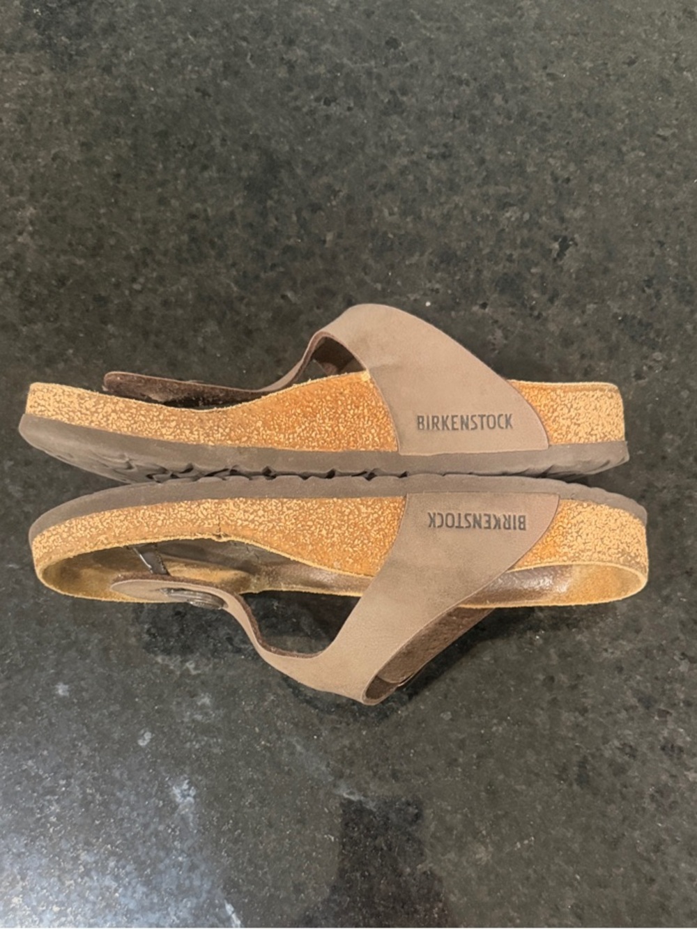 Birkenstock Brown Gizeh Leather Thong - Picture 10 of 12